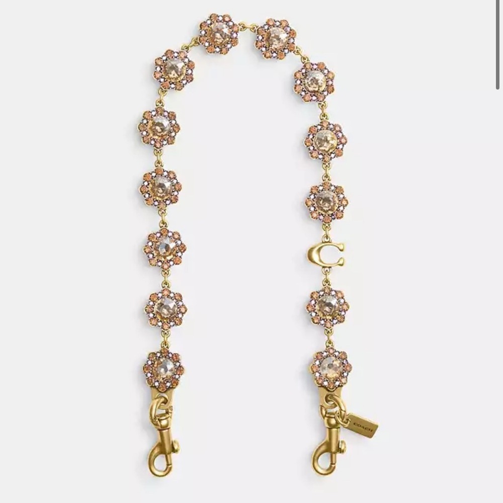 Short Jewelry Chain Strap Brass/Yellow